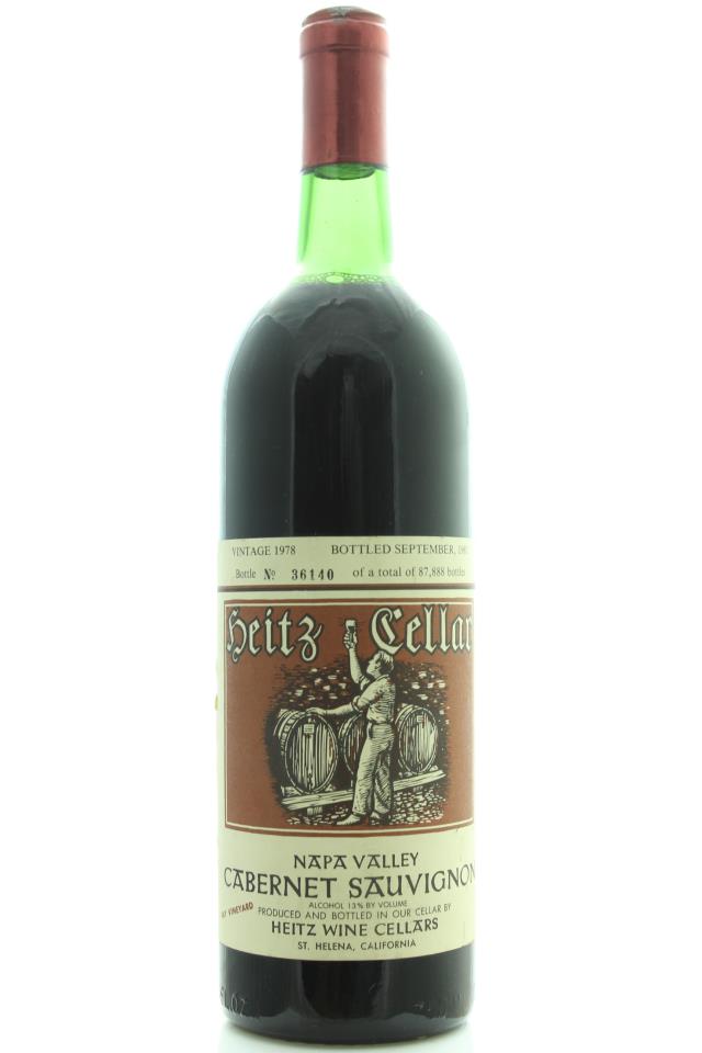 Heitz Cellar Cabernet Sauvignon Fay Vineyard 1978