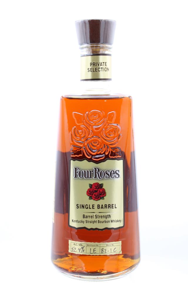 Four Roses Single Barrel Kentucky Straight Bourbon Whiskey Private Selection 10-Years-Old NV