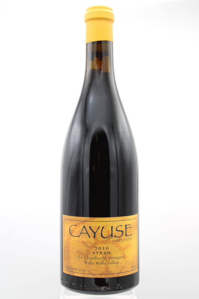 Cayuse Vineyards Syrah En Chamberlin Vineyard 2010