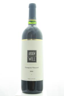 Andrew Will Proprietary Red Champoux Vineyard 2004