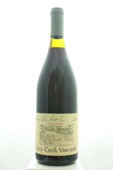 Lazy Creek Vineyards Pinot Noir Estate Unfiltered 2000