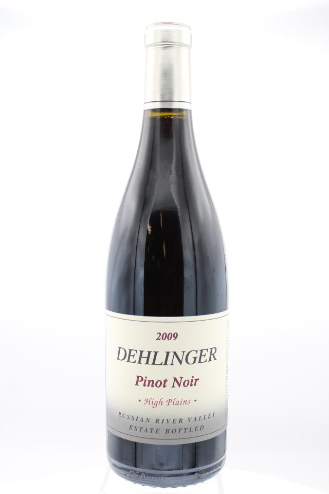 Dehlinger Pinot Noir Estate High Plains 2009