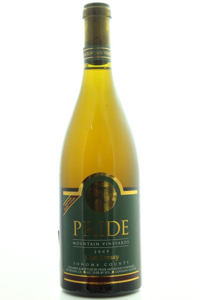 Pride Mountain Vineyards Chardonnay Vintner's Select Cuvée 2009