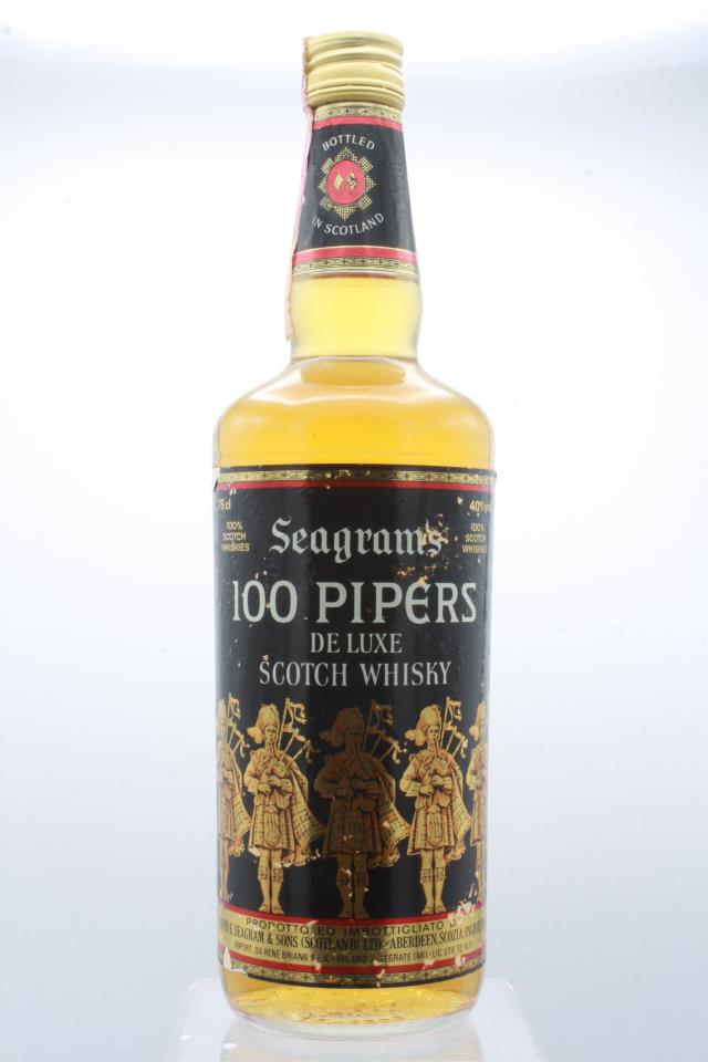 Seagram's 100 Pipers De Luxe Whisky NV