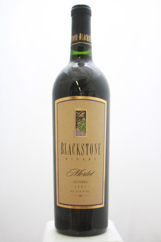 Blackstone Winery Merlot Napa Valley 1997