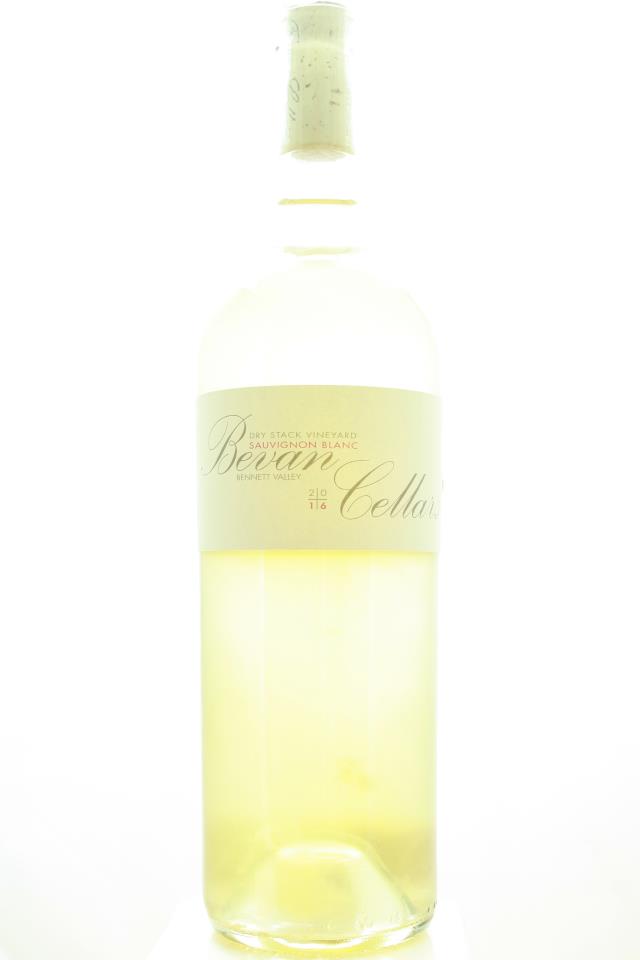 Bevan Cellars Sauvignon Blanc Dry Stack Vineyard 2016