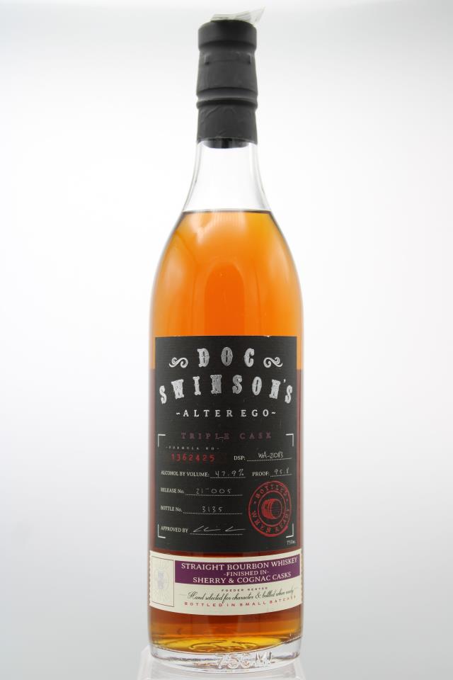 Doc Swinson's Alter Ego Triple Cask Straight Bourbon Whiskey NV