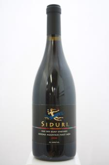 Siduri Pinot Noir Van Der Kamp Vineyard Old Vines 2006