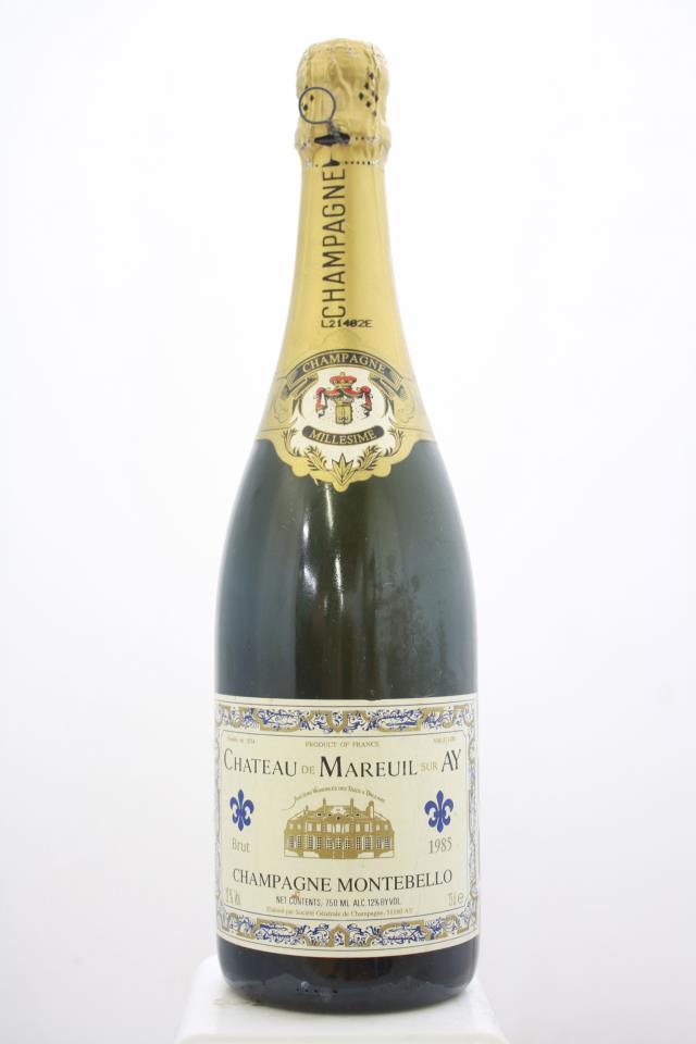Chateau de Mareuil sur Ay Champagne Montebello Brut 1985