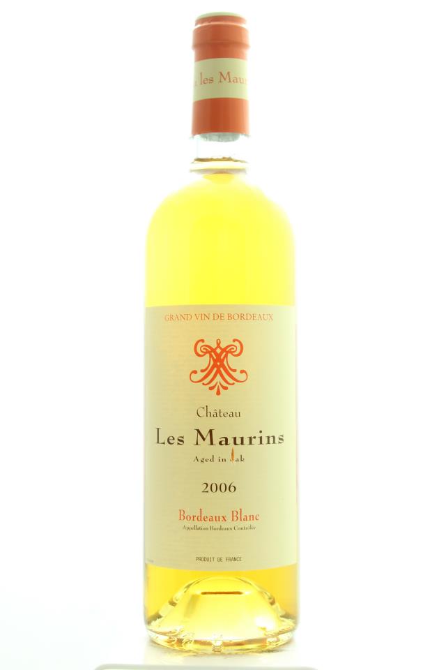 Les Maurins Bordeaux Blanc 2006