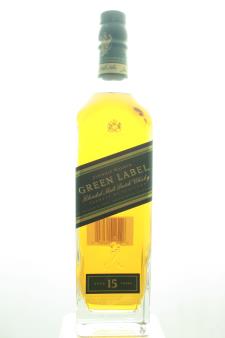 Johnnie Walker Blended Malt Scotch Whisky Green Label 15-Years-Old NV