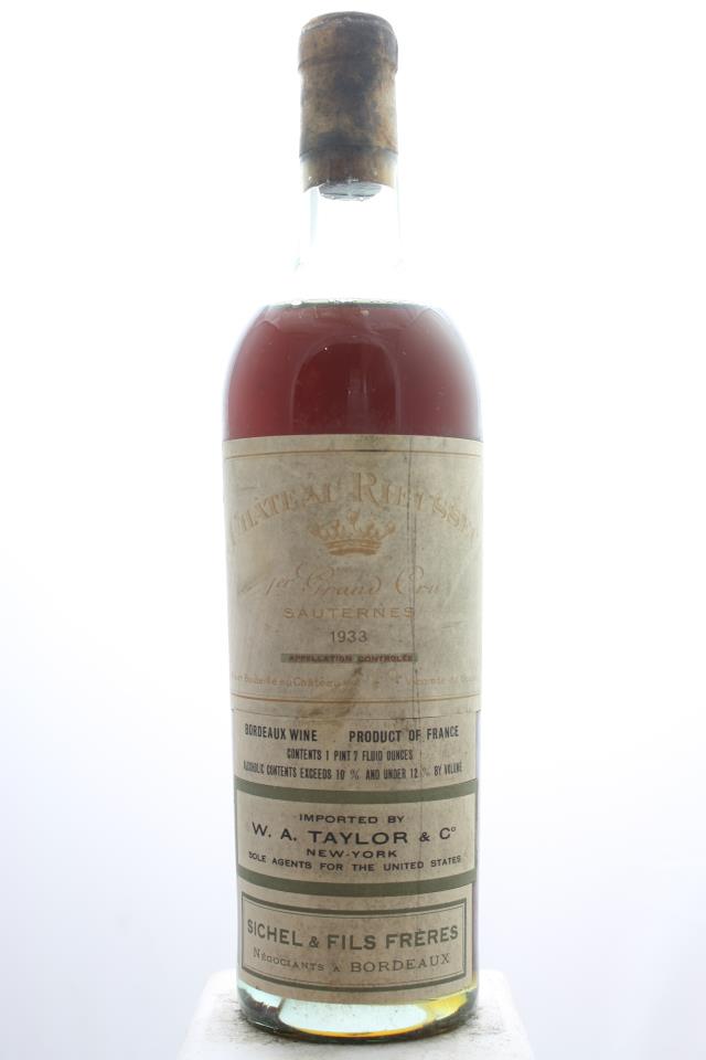 Rieussec 1933