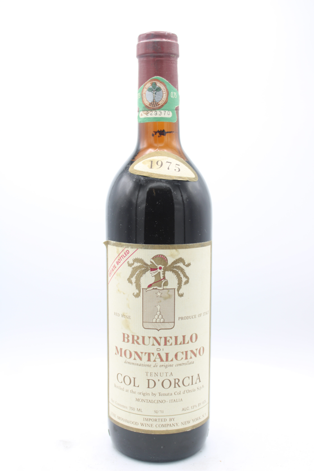 Col D'Orcia Brunello di Montalcino 1975