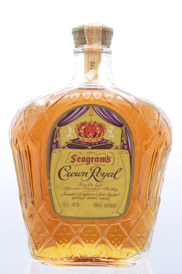 Seagram's Crown Royal Fine De Luxe Whisky NV