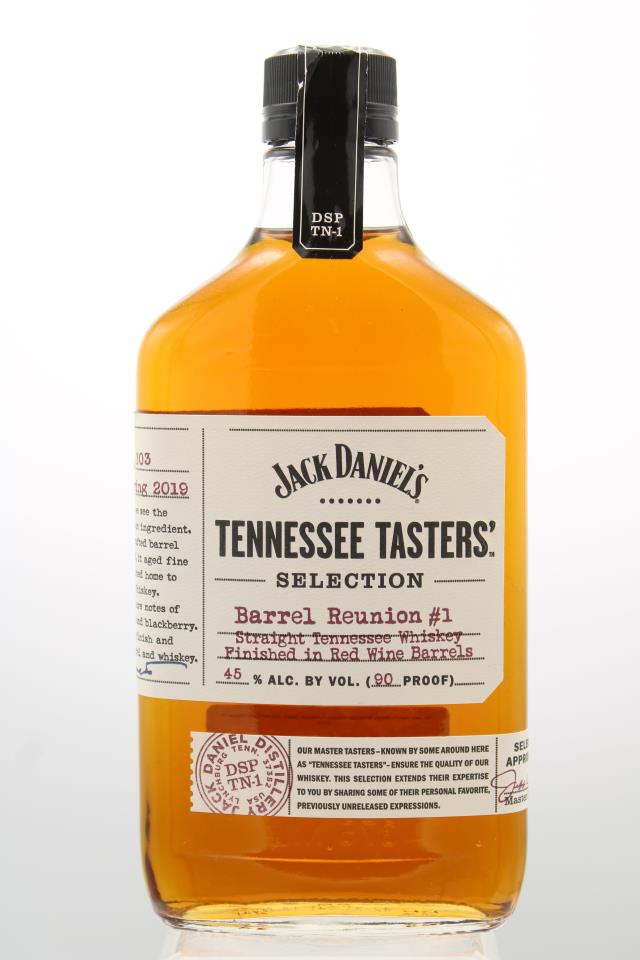 Jack Daniel's Straight Tennessee Whiskey Tennessee Tasters' Selection Barrel Reunion #1 NV