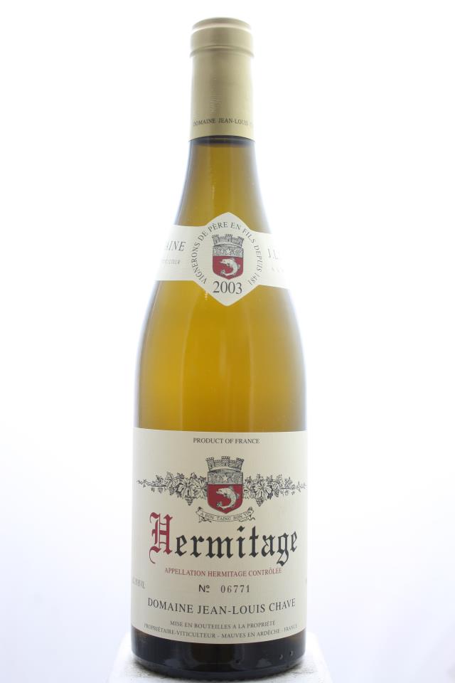 Domaine Jean-Louis Chave Hermitage Blanc 2003