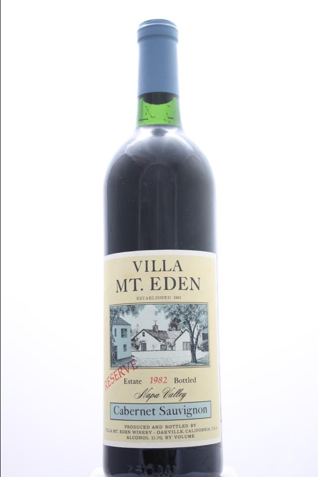 Villa Mt. Eden Cabernet Sauvignon Estate Reserve 1982