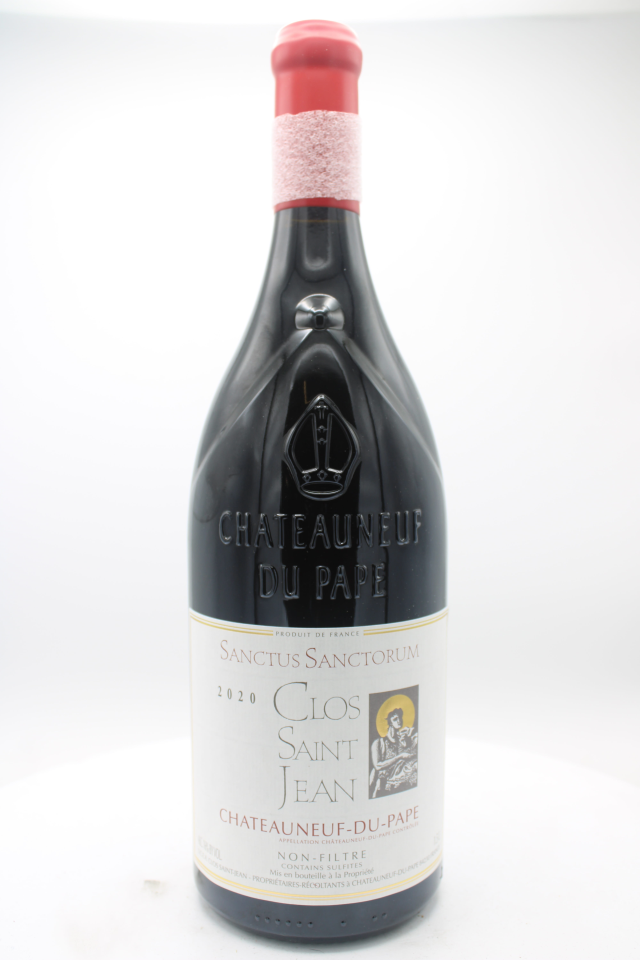 Clos Saint-Jean Châteauneuf-du-Pape Sanctus Sanctorum 2020