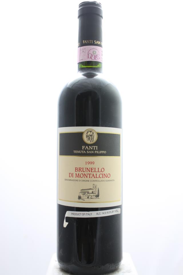Fanti Tenuta San Filippo Brunello di Montalcino 1999