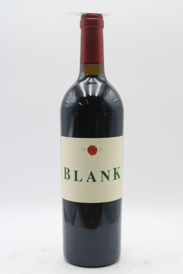 Grace Family Cabernet Sauvignon Blank Vineyard 2015