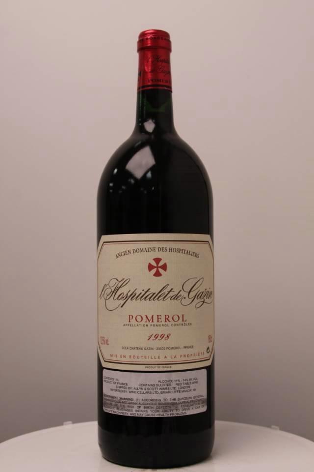 Château l`Hospitalet de Gazin Pomerol 1998