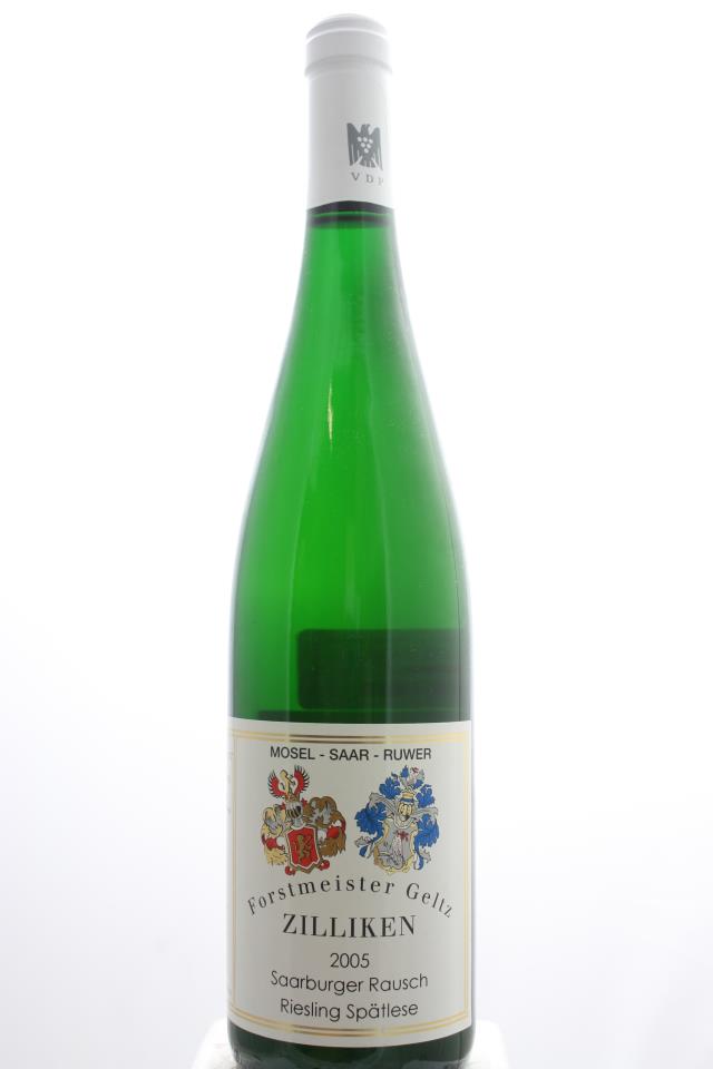 Forstmeister Geltz Zilliken Saarburger Rausch Riesling Spätlese #13 2005