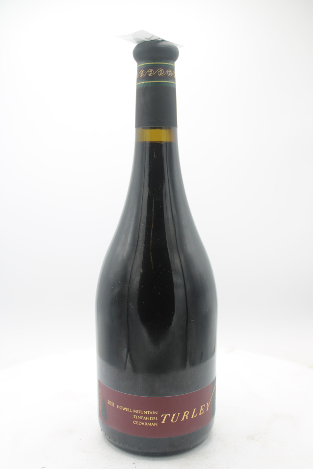 Turley Zinfandel Cedarman 2011