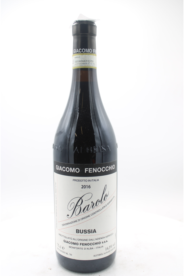 Giacomo Fenocchio Barolo Bussia 2016