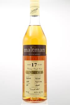 The Maltman Single Malt Scotch Whisky Glentauchers Vintage Single Cask Aged-17-Years 1997