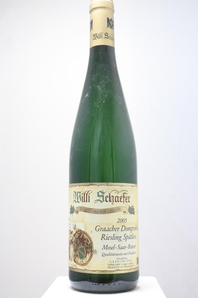 W. Schaefer Graacher Domprobst Riesling Spätlese #08 2005