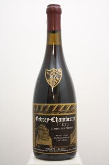 Philippe Leclerc Gevrey Chambertin Combe Aux Moines 1985
