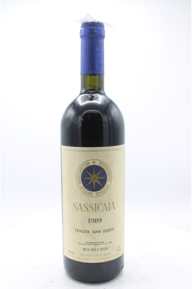 Sassicaia 1989