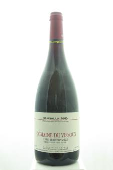 Pierre-Marie Chermette (Domaine du Vissoux) Beaujolais Cuvée Traditionnelle Vieilles Vignes 2003