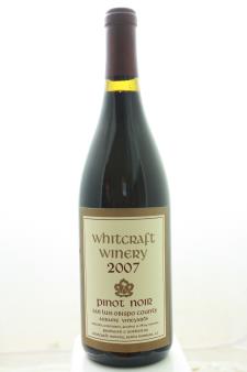 Whitcraft Pinot Noir Aubaine Vineyards 2007