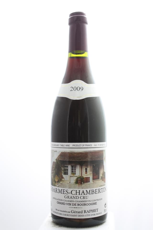 Gérard Raphet Charmes-Chambertin 2009
