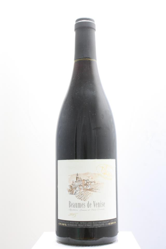 P. Lesec Beaumes de Venise 2005