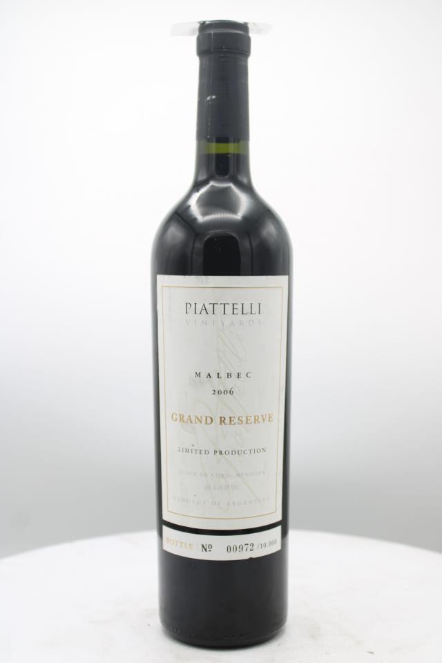 Piattelli Malbec Grand Reserve 2006