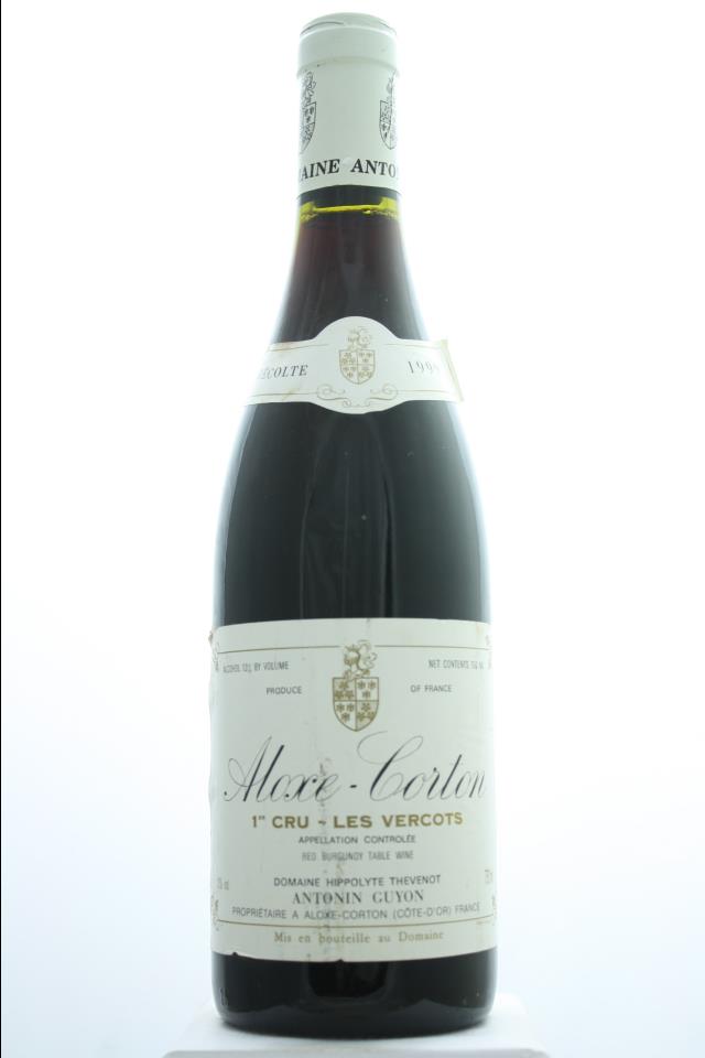 A. Guyon Aloxe-Corton Les Vercots 1999
