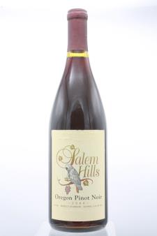 Salem Hills Pinot Noir 2000