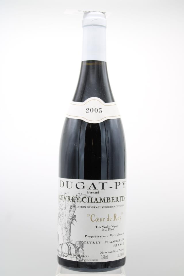 Dugat Py Gevrey Chambertin Coeur du Roy Tres Vieilles Vignes 2005