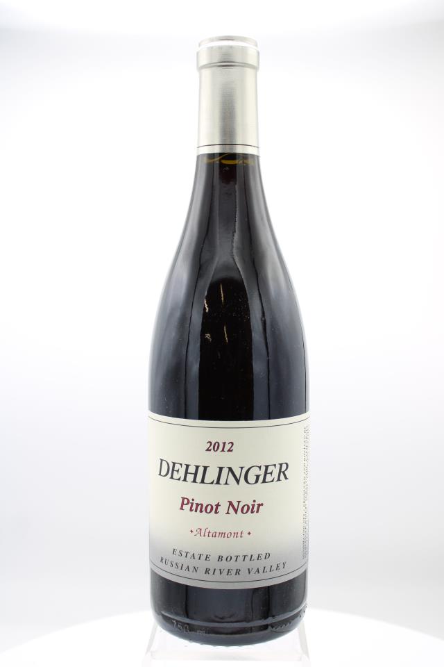 Dehlinger Pinot Noir Estate Altamont 2012