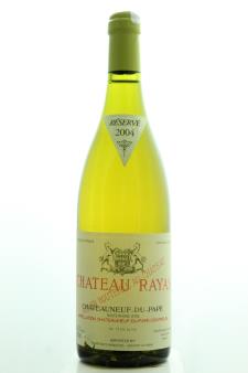 Château Rayas Châteauneuf-du-Pape Réservé Blanc 2004