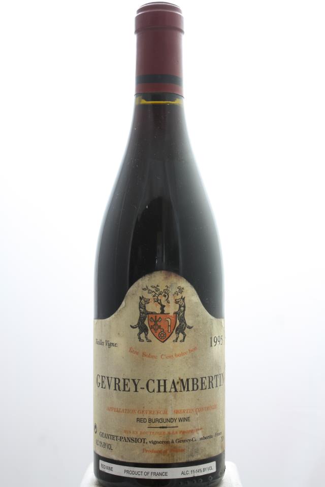 Geantet-Pansiot Gevrey-Chambertin Vieilles Vignes 1995