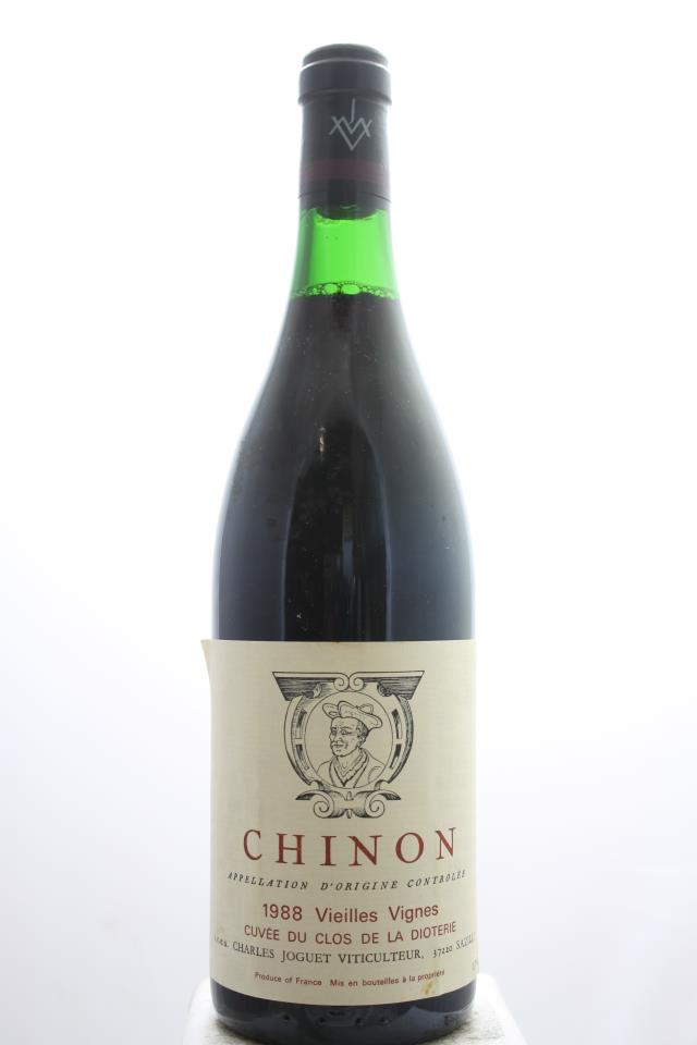 Charles Joguet Chinon Cuvée du Clos de la Dioterie Vieilles Vignes 1988