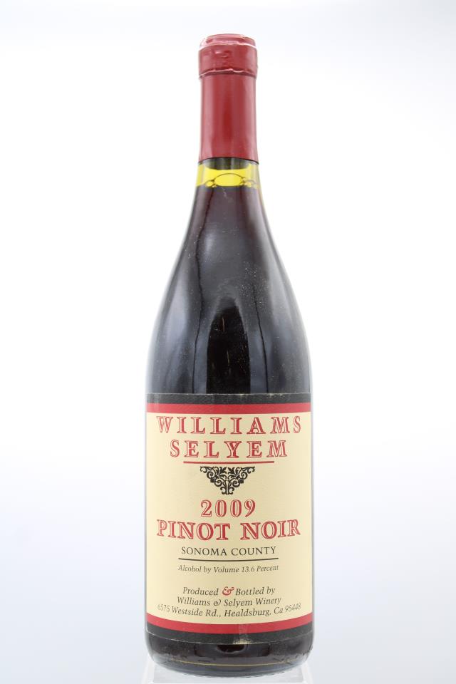 Williams Selyem Pinot Noir Sonoma County 2009