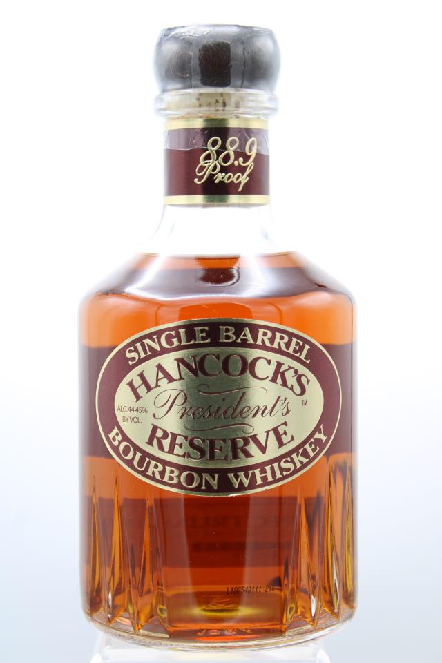 Buffalo Trace Distillery Hancock's Single Barrel Bourbon Whiskey President's Reserve NV