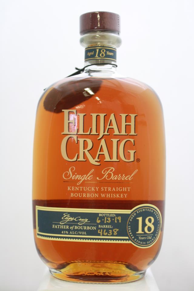 elijah craig single barrel