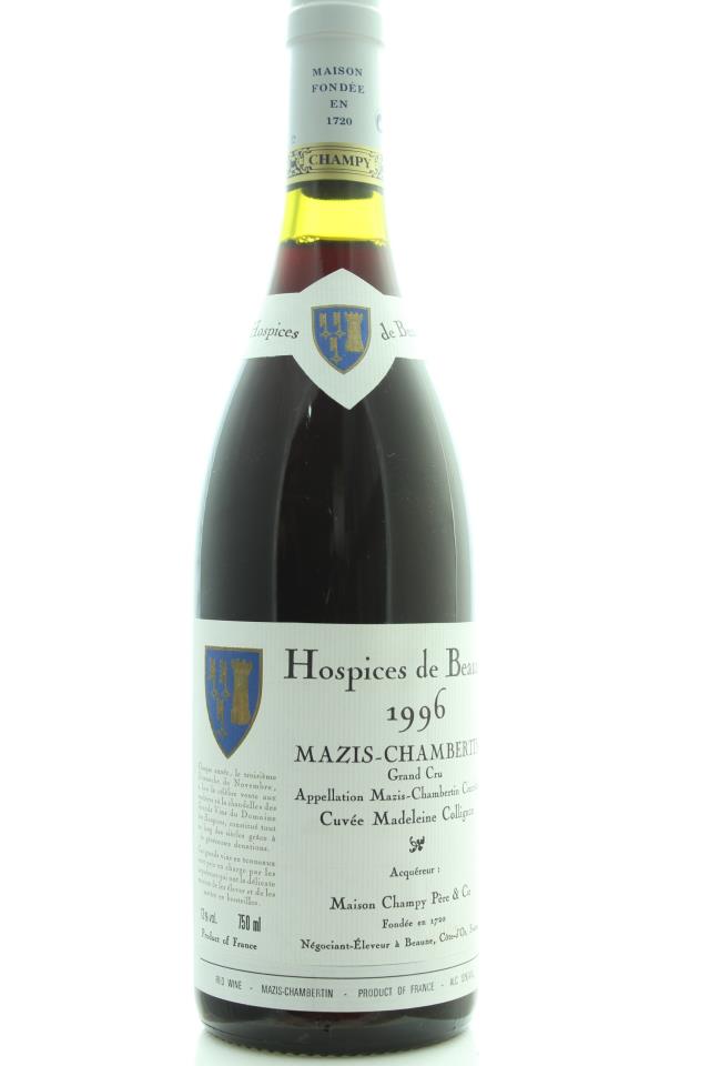 Champy Mazis-Chambertin Hospices de Beaune Cuvée Madelaine Collignon 1996