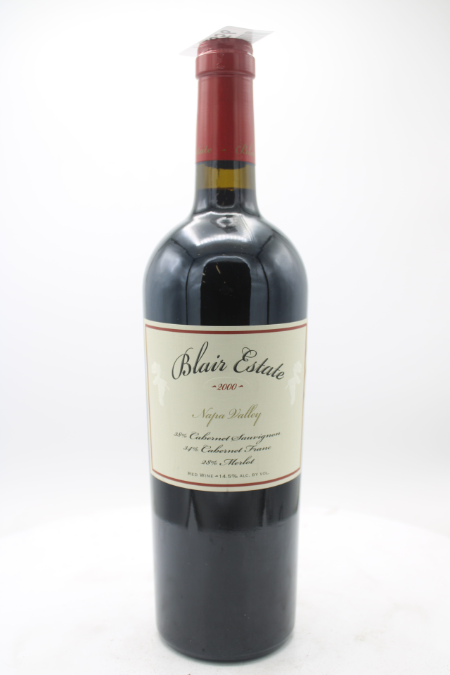 Blair Estate Cabernet Sauvignon 2000