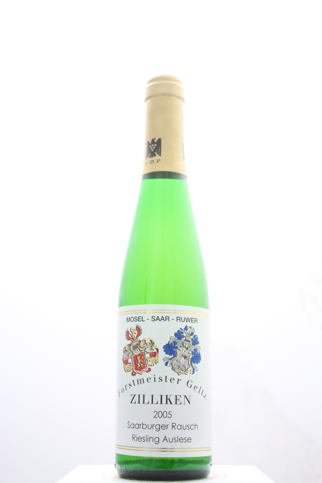 Forstmeister Geltz Zilliken Saarburger Rausch Riesling Auslese Lange Goldkapsel #06 2005